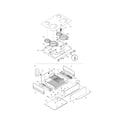 Frigidaire PLES389ECF top/drawer diagram