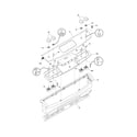 Frigidaire CFES365EQ3 backguard diagram
