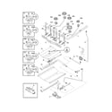 Frigidaire PLGFZ390ECF burner diagram
