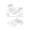 Kenmore 79078618502 top/drawer diagram