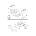 Kenmore 79078573408 top/drawer diagram