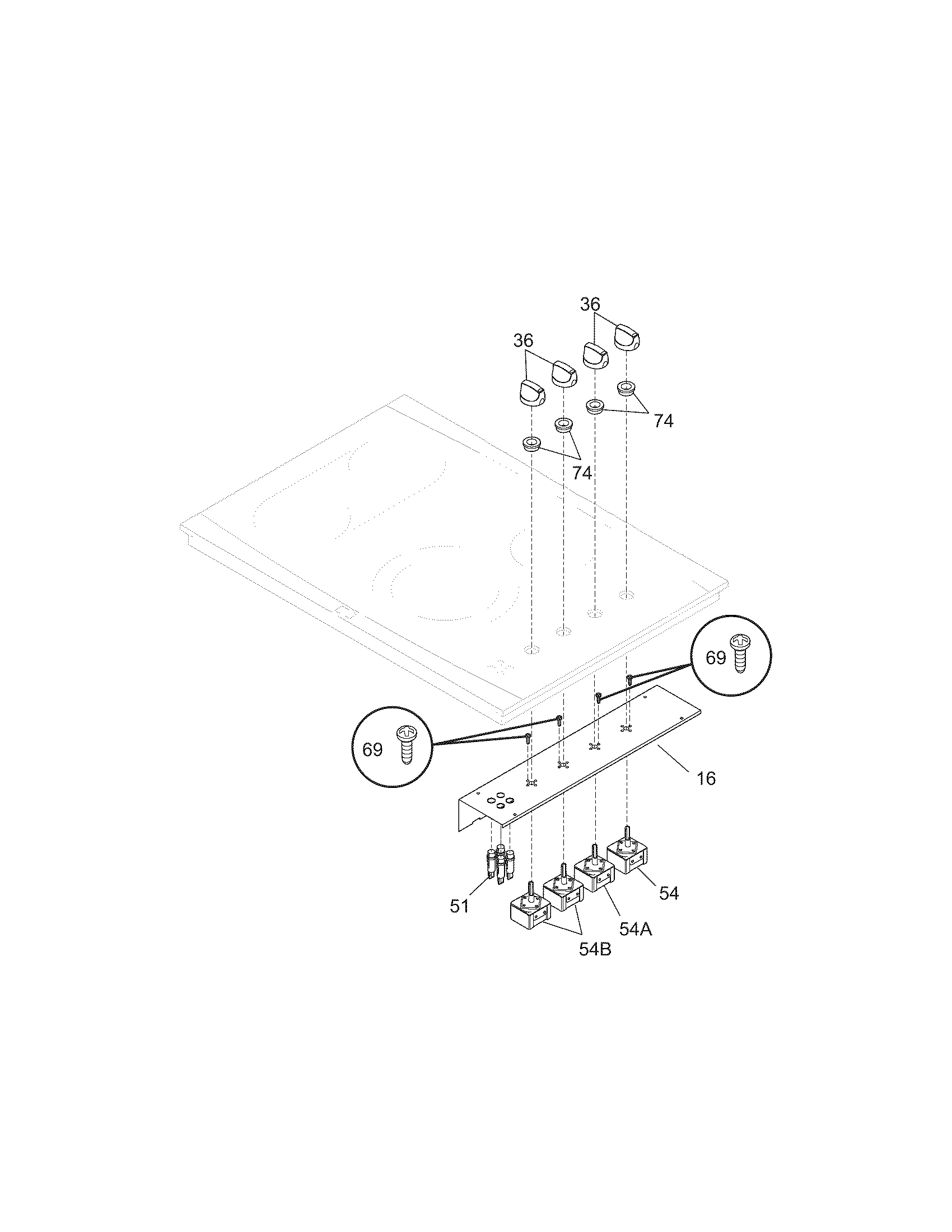 Kenmore Elite 79044173601 cover diagram