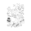 Frigidaire PLES399ECF body diagram