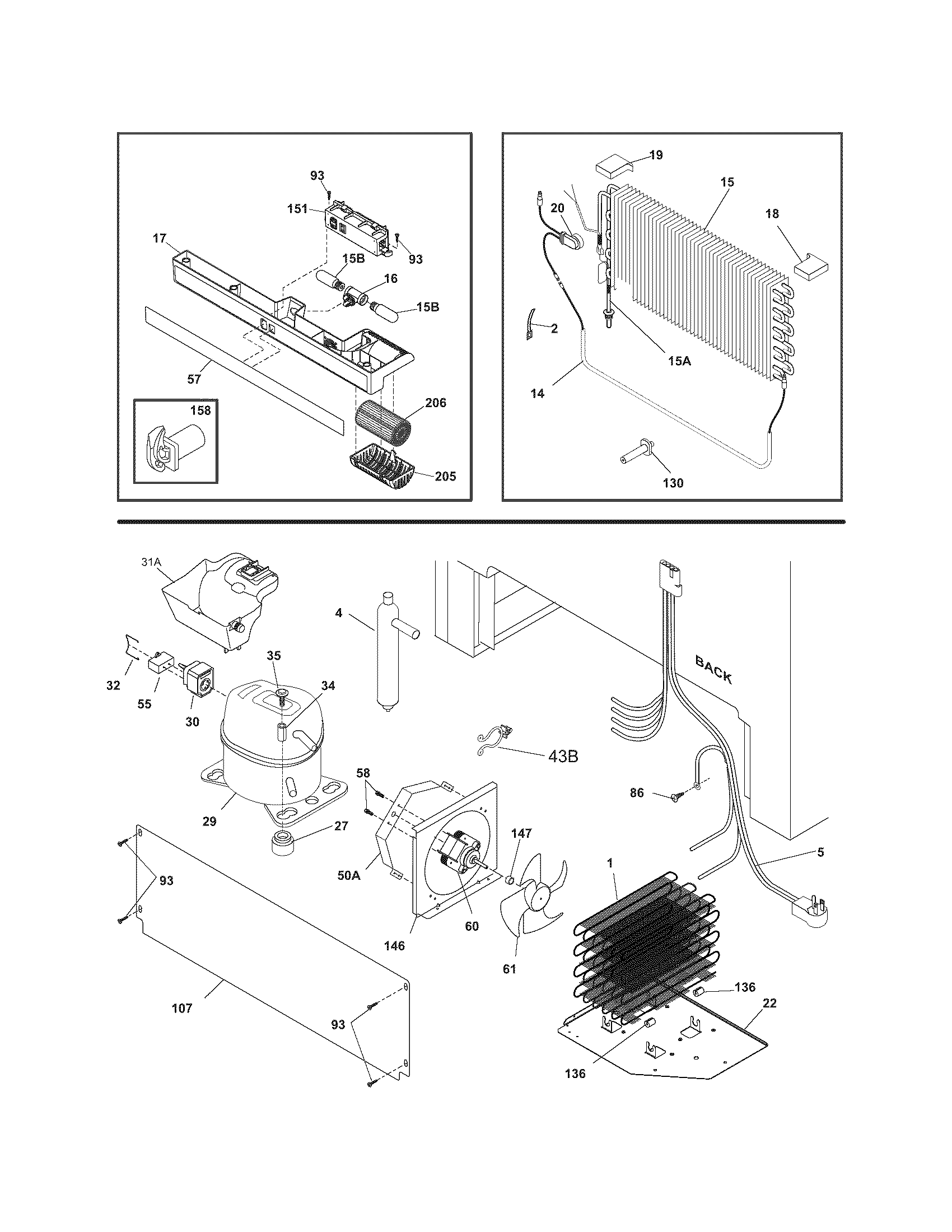 Electrolux E32AF75FPS0 system diagram