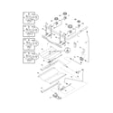 Frigidaire FGFB75DBG burner diagram