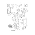 Frigidaire FGF355FSD body diagram