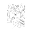 Frigidaire PFEF374ES3 backguard diagram
