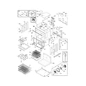 Kenmore Elite 79047902601 upper oven diagram