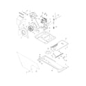 Kenmore 41797912700 motor/blower/belt diagram