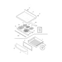 Kenmore 7909622340C top/drawer diagram