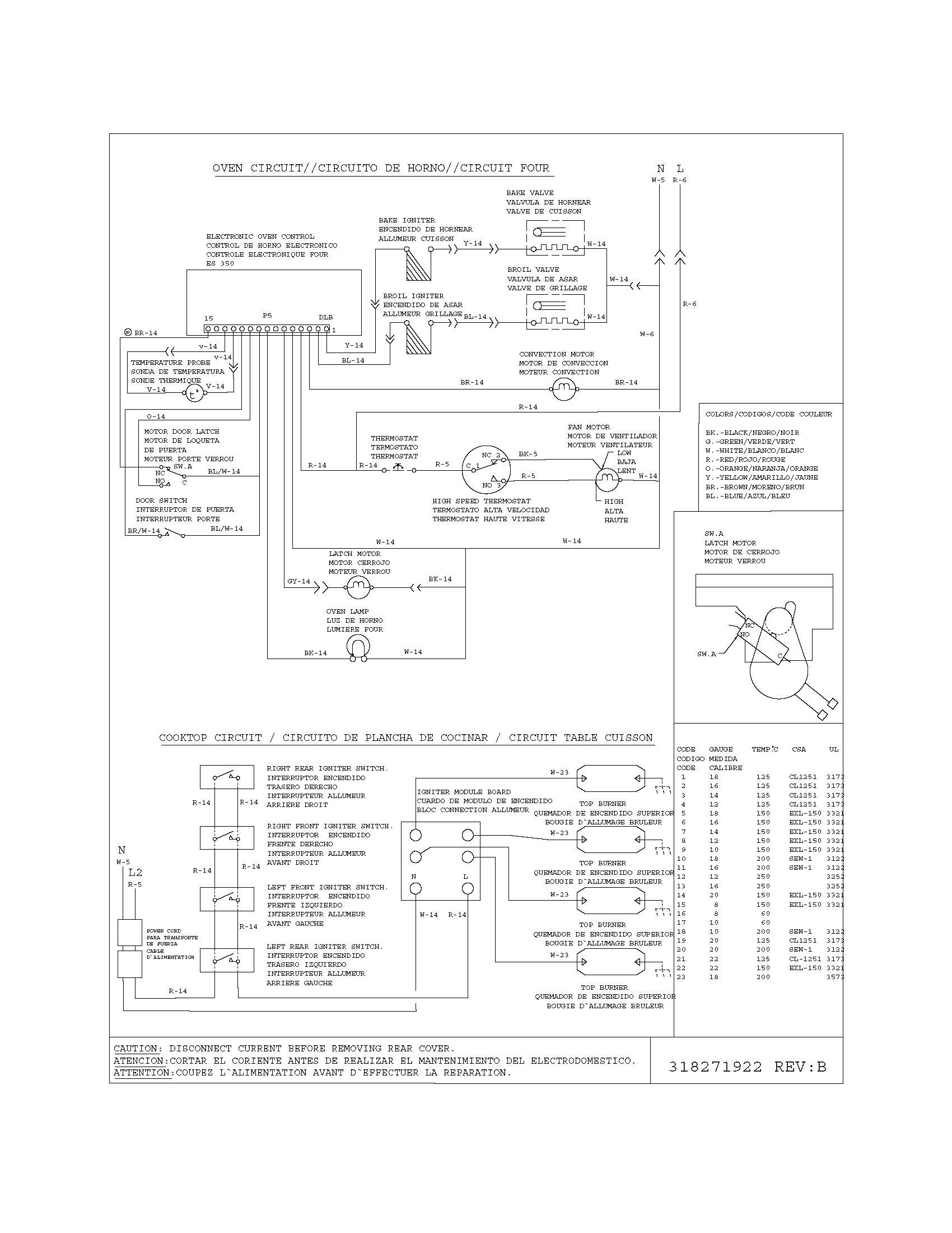 Frigidaire FGS366ESD wiring diagram diagram