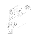Kenmore 58719149400 door diagram