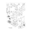 Frigidaire FGF375FBC body diagram