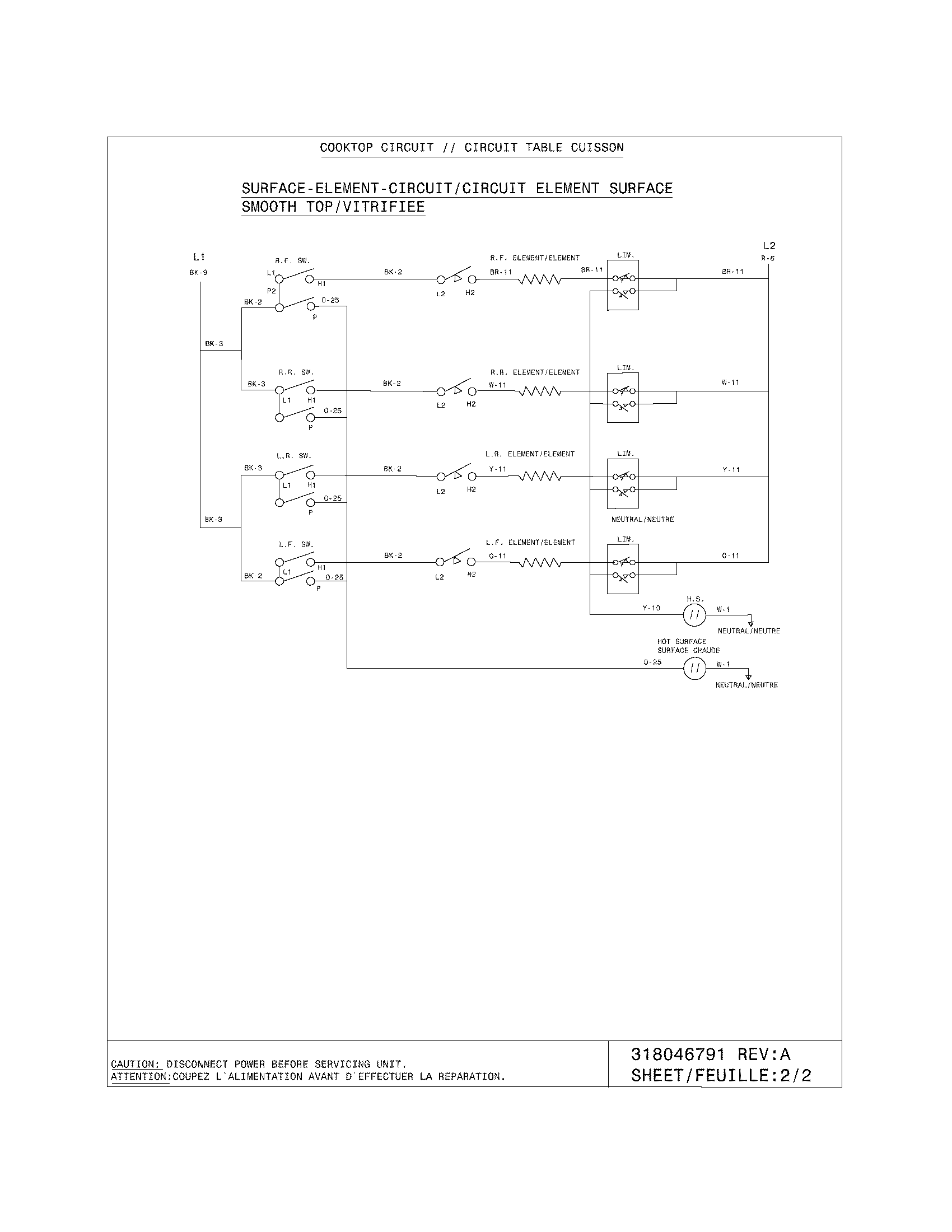 Frigidaire CFEF370GS1 wiring diagram diagram