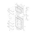 Frigidaire FRT8S6EMBG door diagram