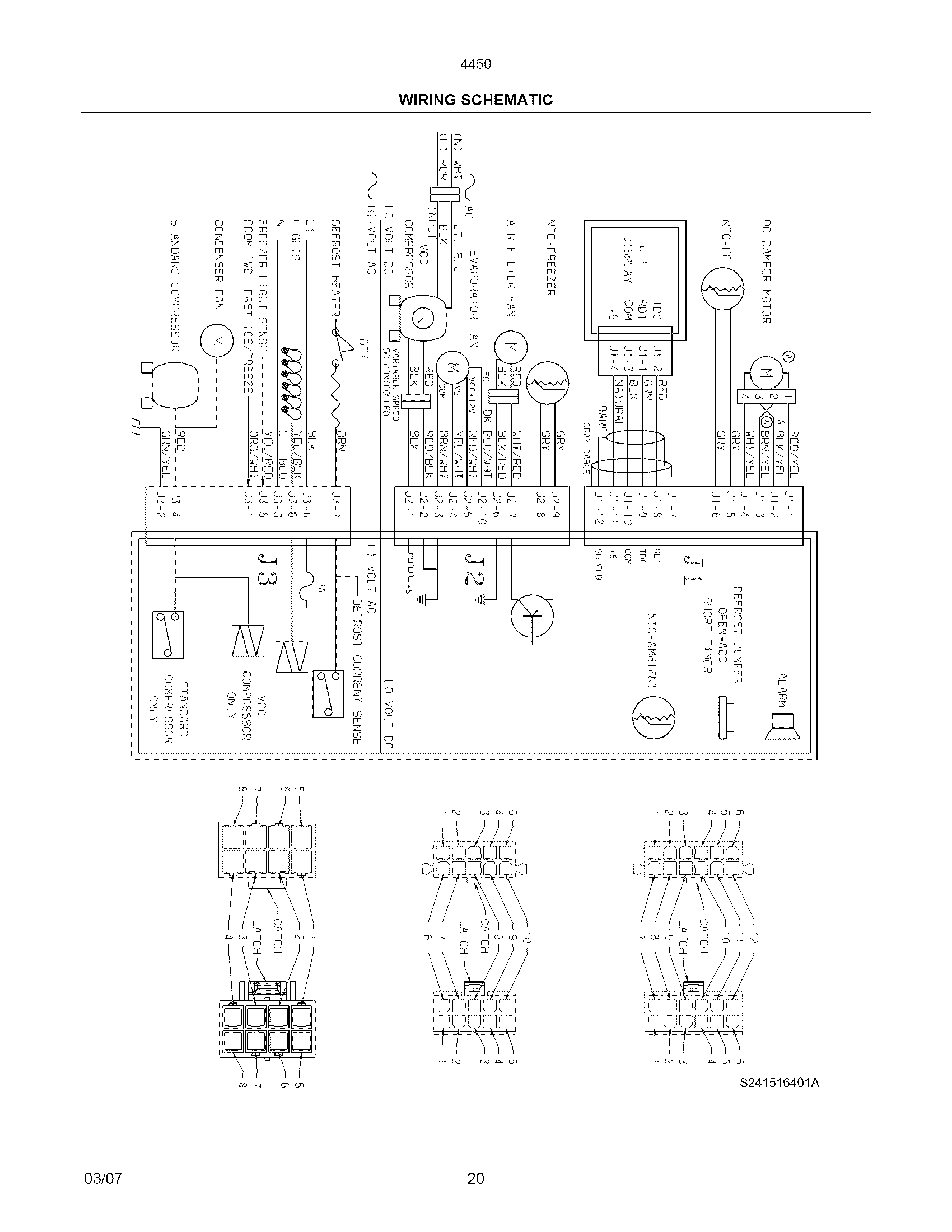 Kenmore Elite 25344509603 wiring schematic diagram
