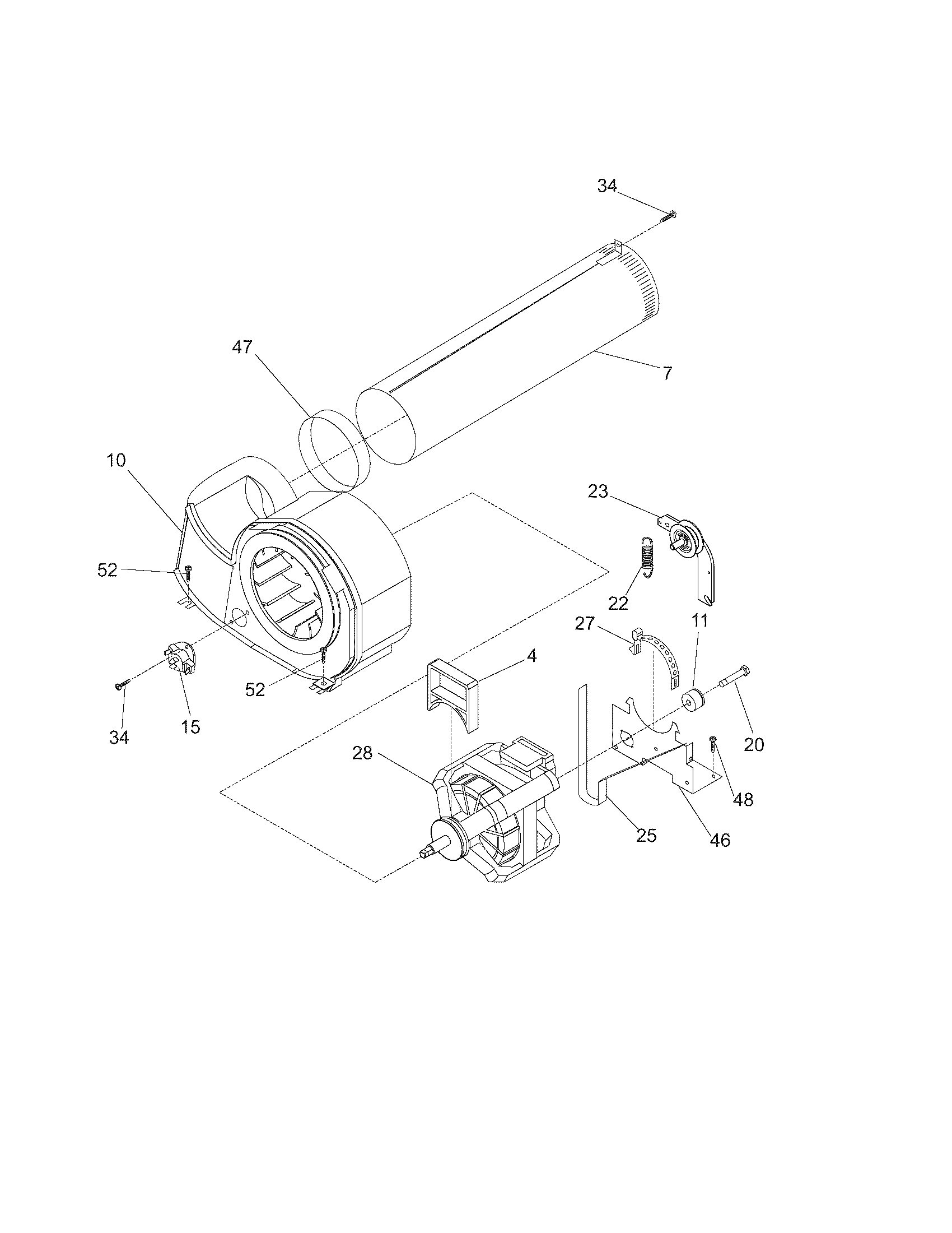 Crosley CDG2000FW0 motor diagram