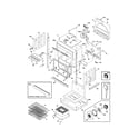 Kenmore Elite 79047919601 lower oven diagram