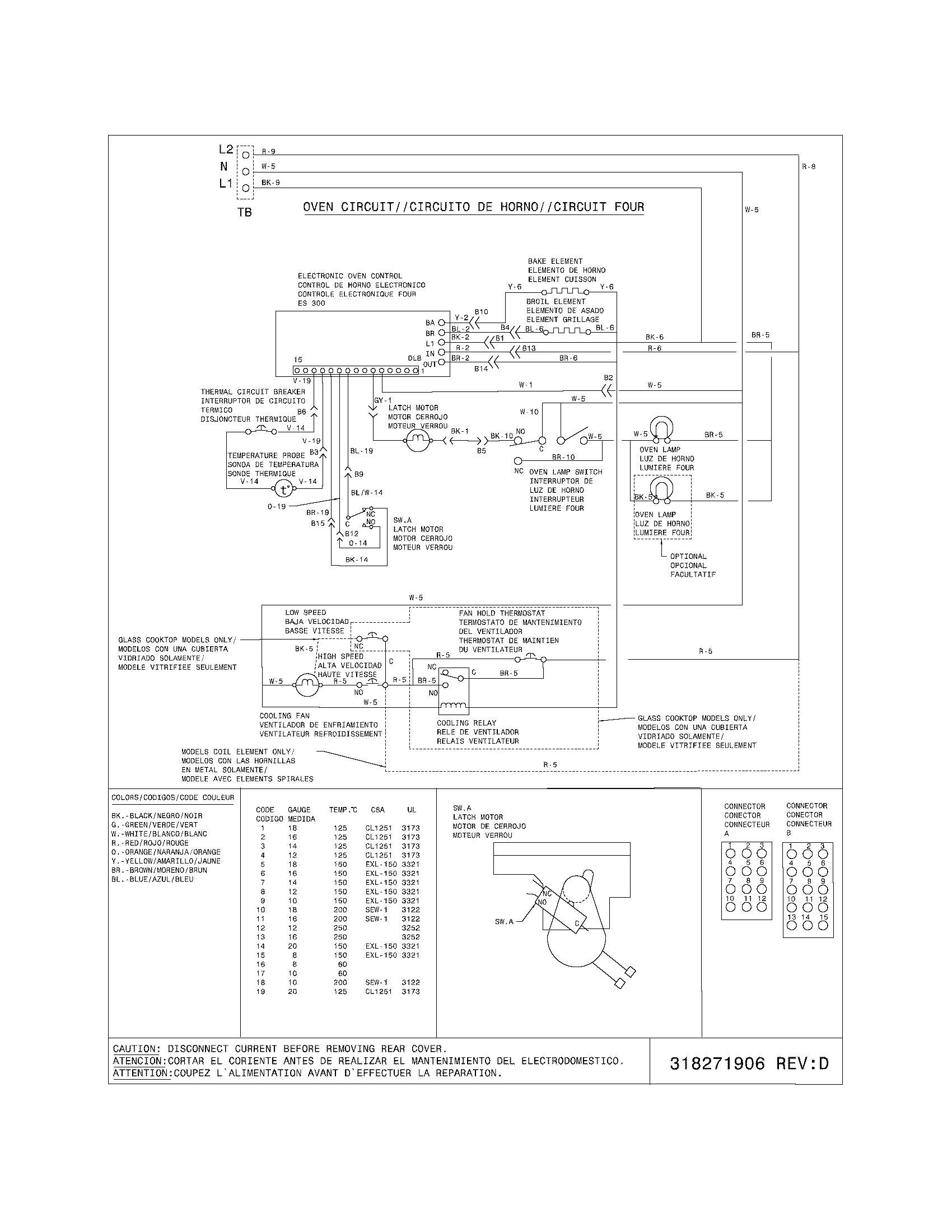 Frigidaire FES355ESC wiring diagram diagram