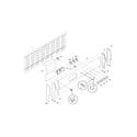 Frigidaire FEF402BWF backguard diagram