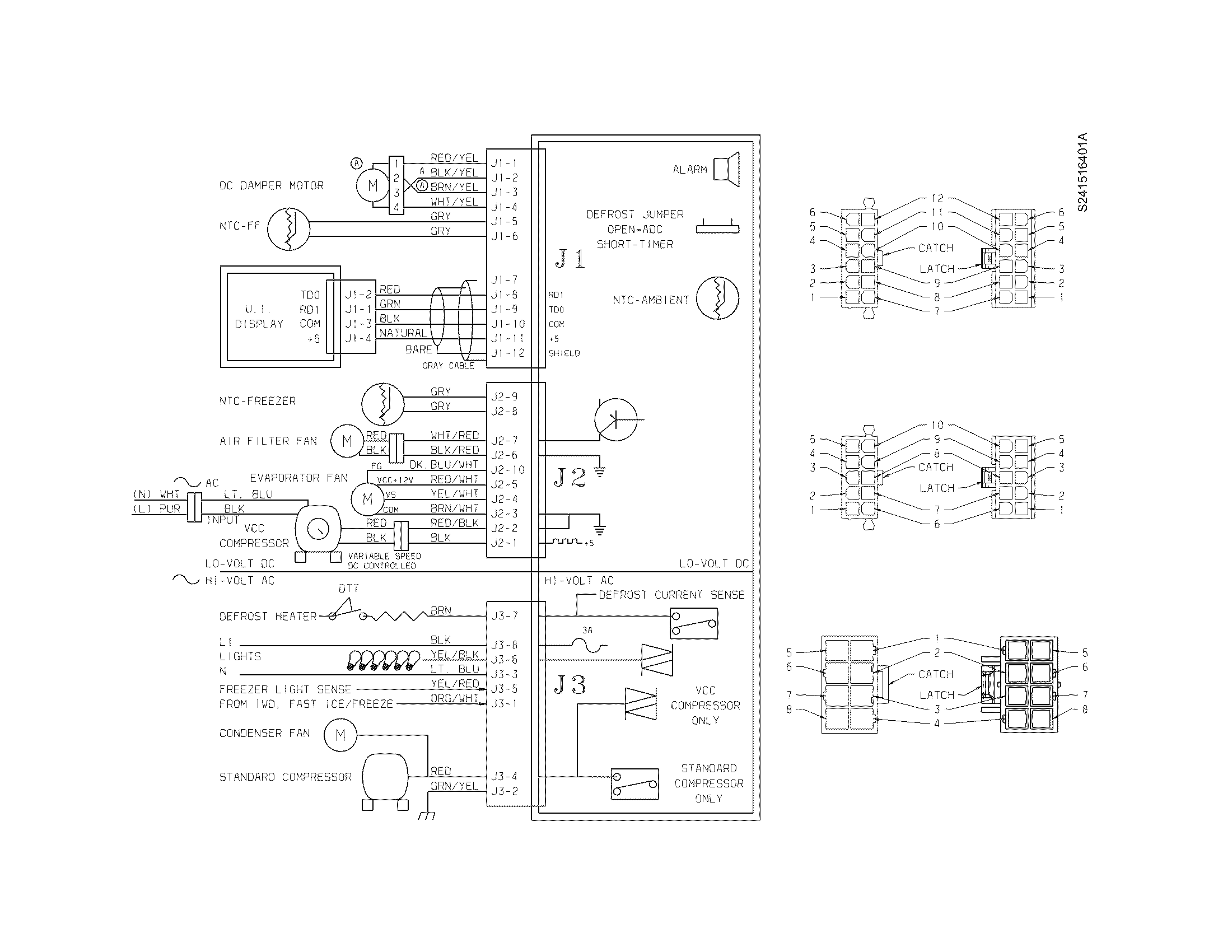 Kenmore Elite 25344519604 wiring schematic diagram