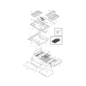 Kenmore Elite 79036603603 top/drawer diagram