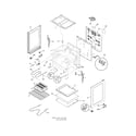 Frigidaire CFEF312GQA body diagram