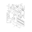 Frigidaire PGLEF385EB5 backguard diagram