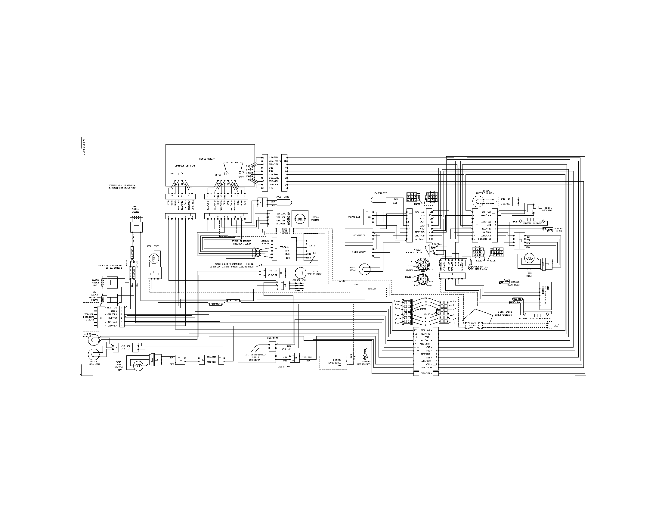 Kenmore Pro 25344333603 wiring diagram diagram