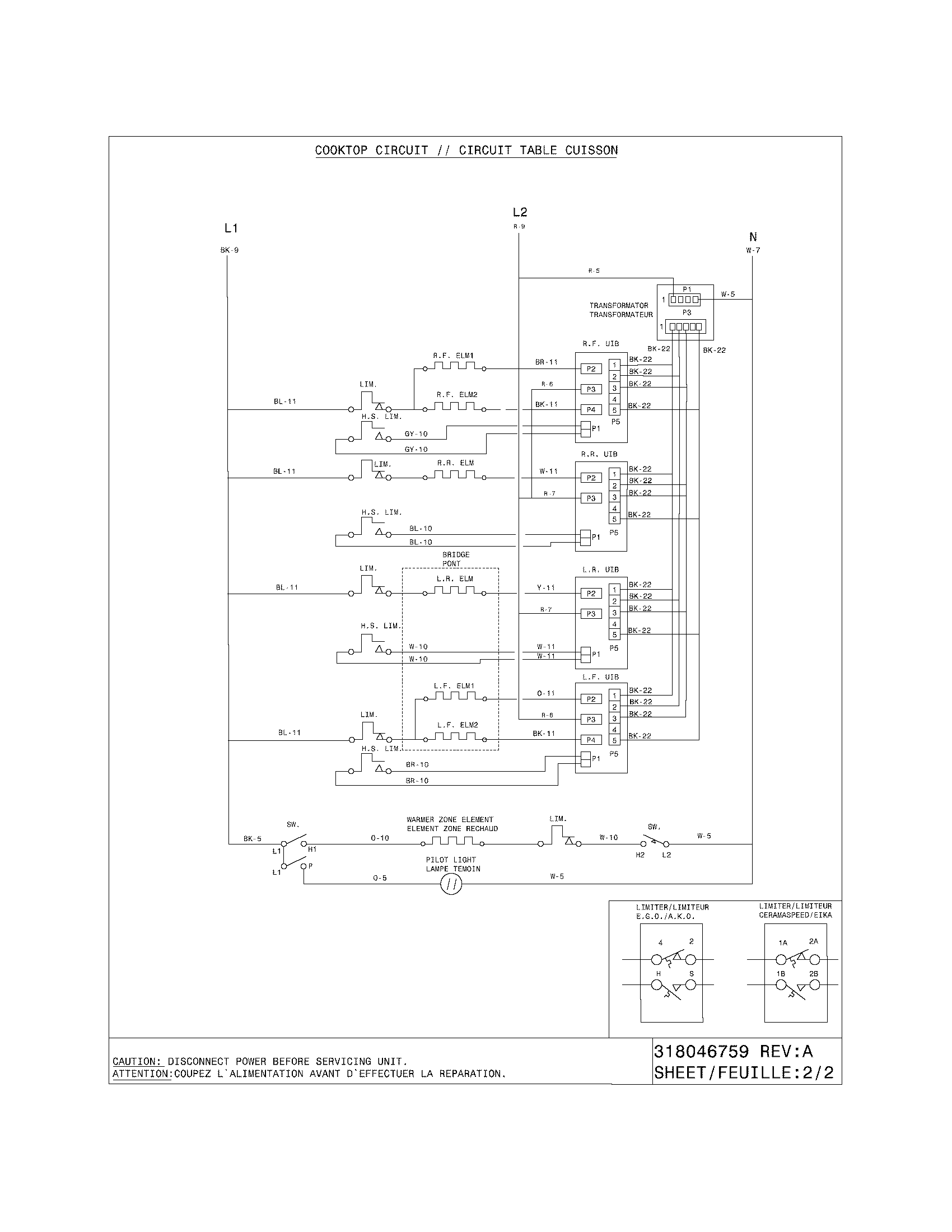 Frigidaire PGLEF388ES4 wiring diagram diagram