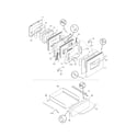 Kenmore 79030473403 door/drawer diagram