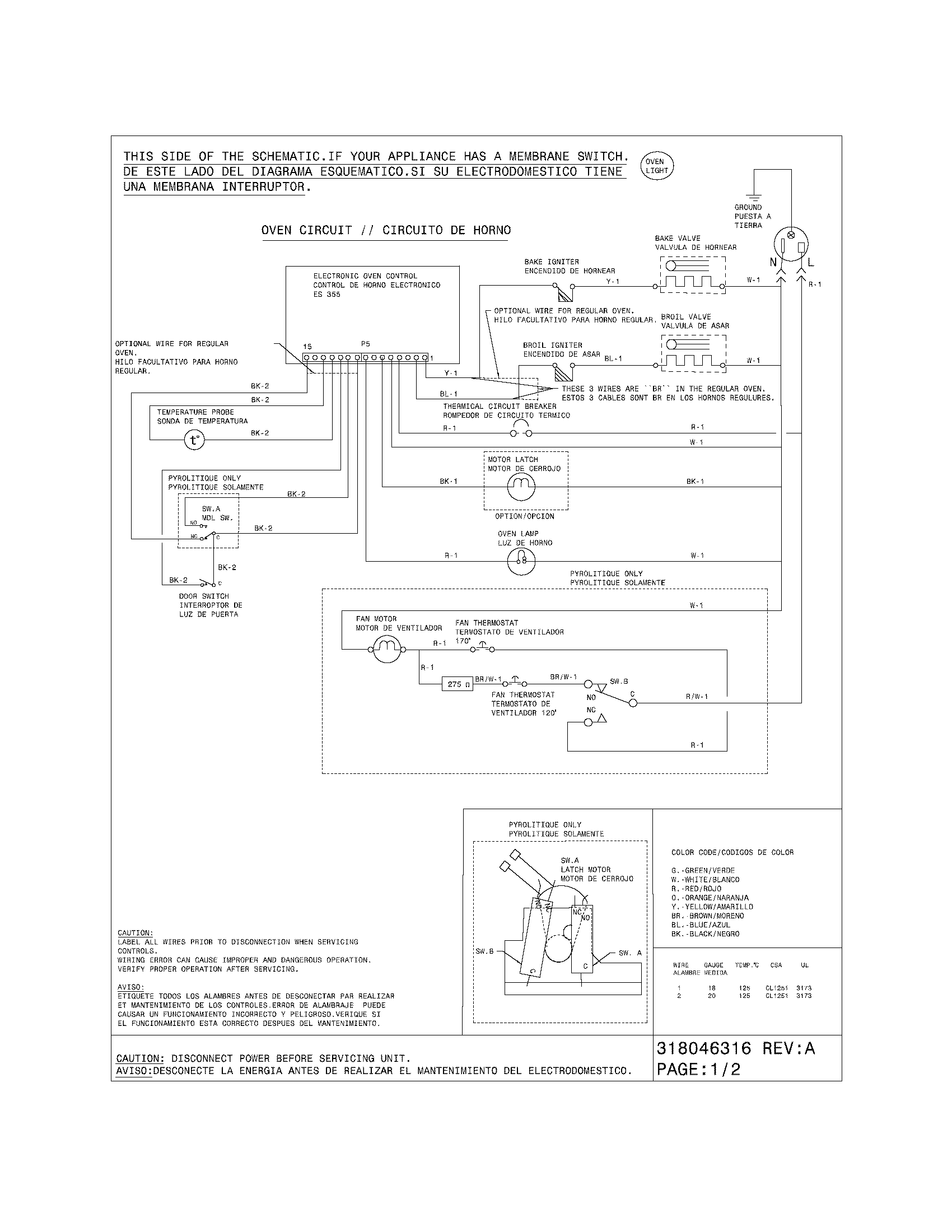 Kenmore 79030472402 wiring diagram diagram