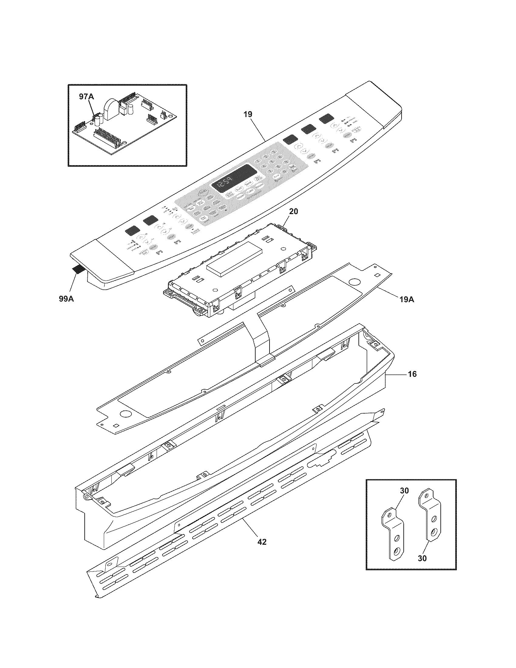 Kenmore Elite 79046712603 backguard diagram