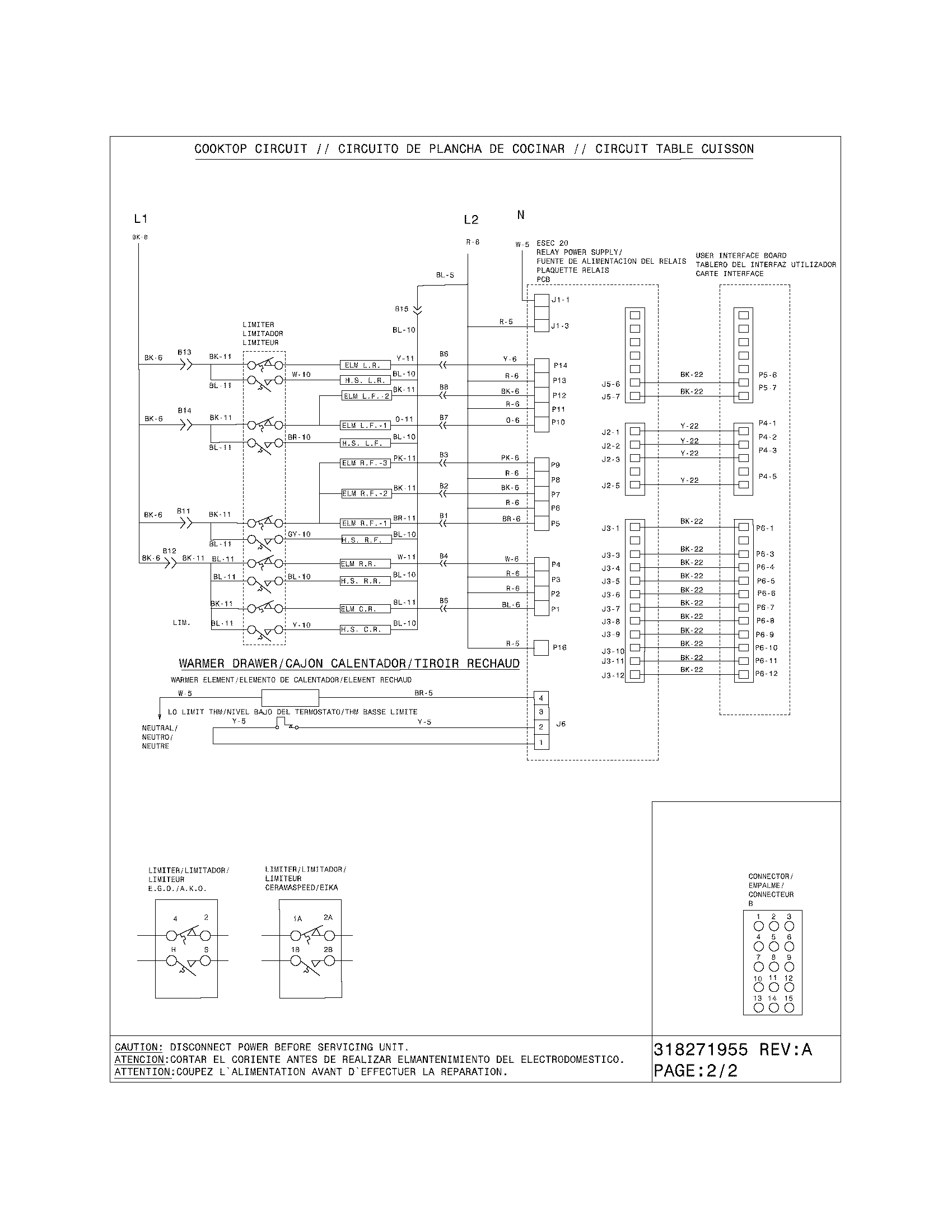 Kenmore Elite 79046712603 wiring diagram diagram
