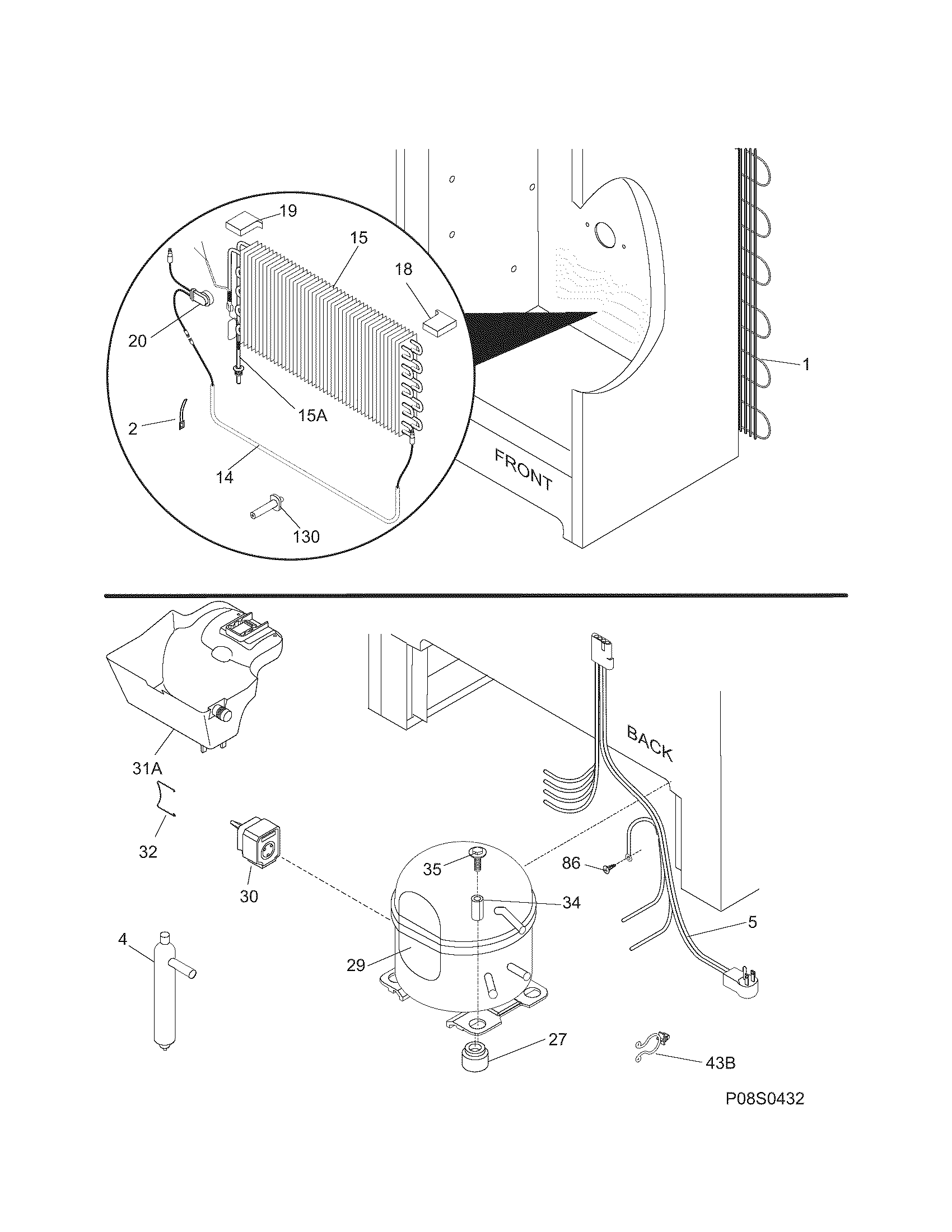 Kenmore 25326732103 system diagram