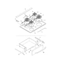 Kenmore 79046583502 top/drawer diagram