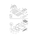 Kenmore 79070119700 top/drawer diagram