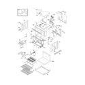 Frigidaire FEB30T5DSF upper oven diagram