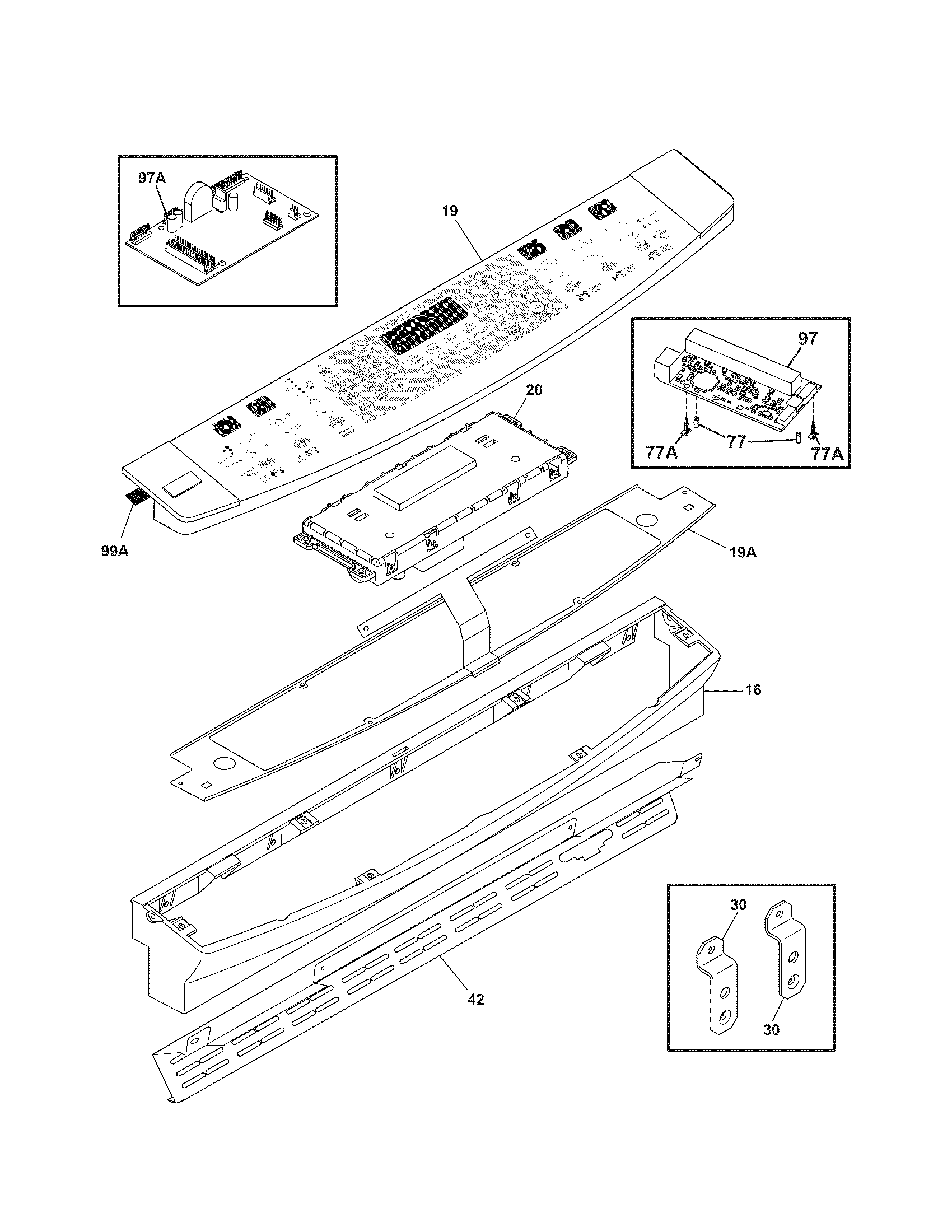 Kenmore Elite 79046723700 backguard diagram