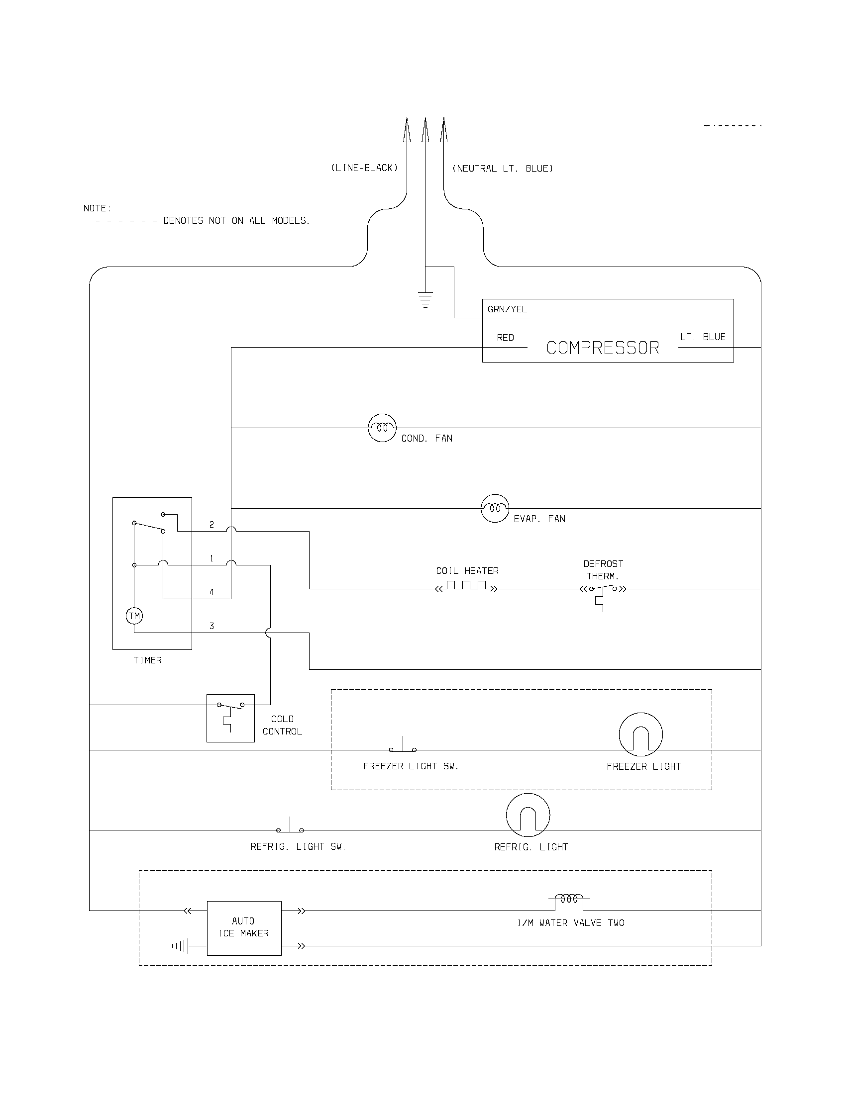 Kenmore 25377870508 wiring schematic diagram