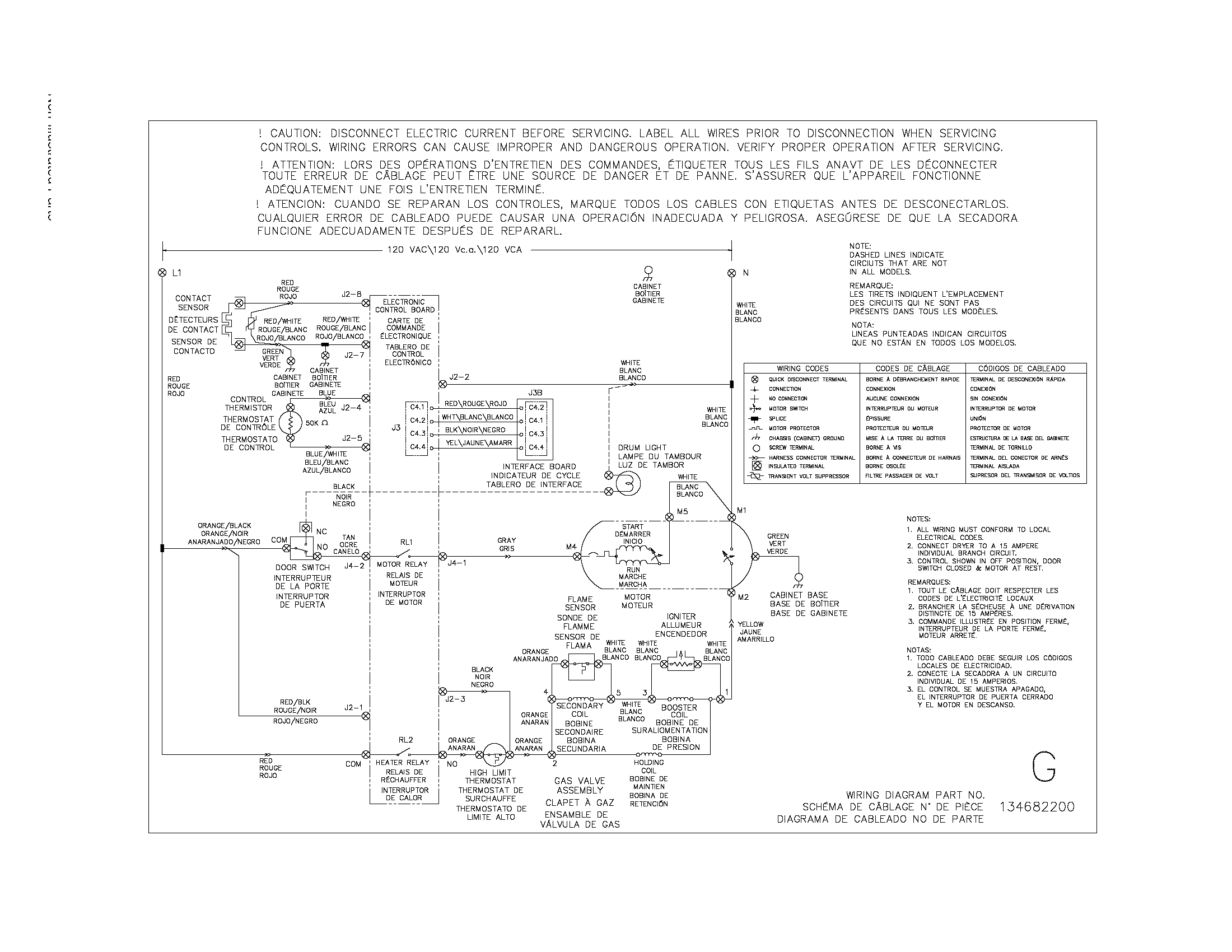 Frigidaire AGQ8000FG0 wiring diagram diagram