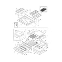 Frigidaire FGFLMC55GCA top/drawer diagram