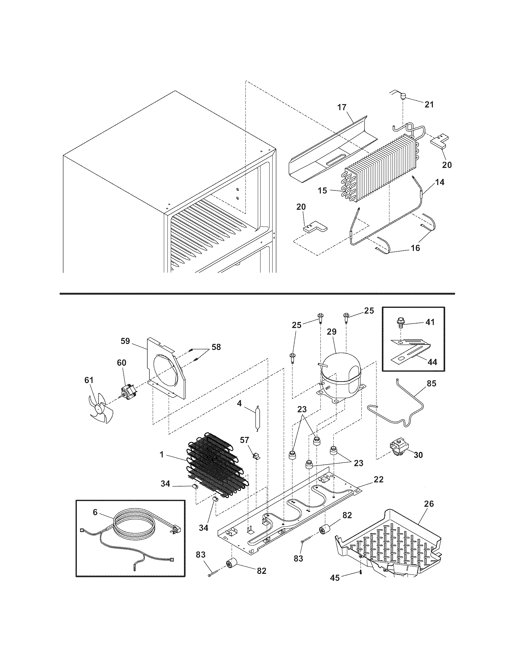 Kenmore 2536419240E system diagram