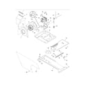 Kenmore 41797812701 motor/blower/belt diagram
