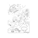 Frigidaire GLHT188WHW3 ice maker diagram