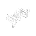 Frigidaire FEF336ESD door diagram