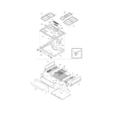 Frigidaire GLGS389FSD top/drawer diagram