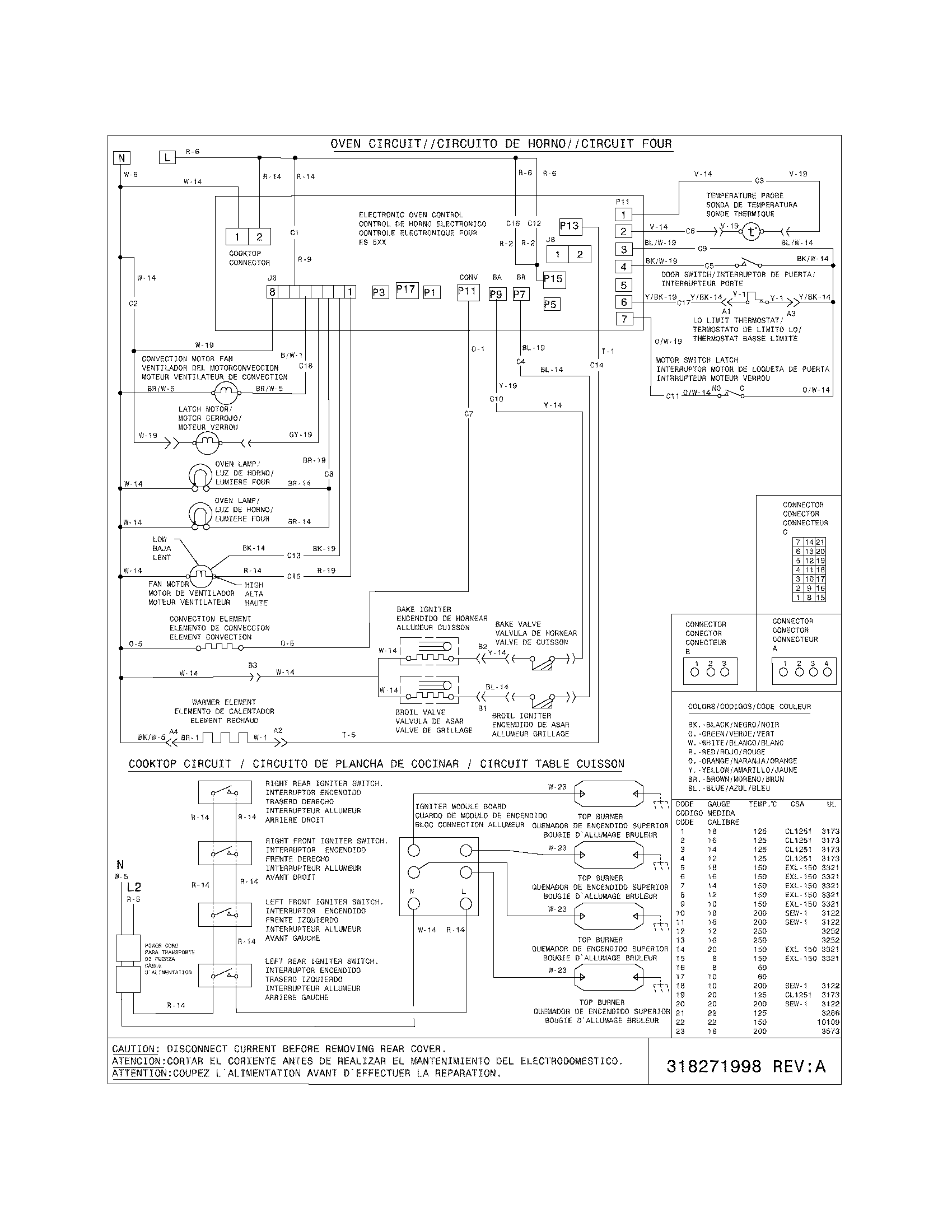 Frigidaire GLGS389FBD wiring diagram diagram