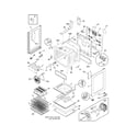 Frigidaire PLEFMZ99GCA body diagram