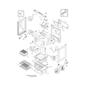 Frigidaire FGFL67DCL body diagram